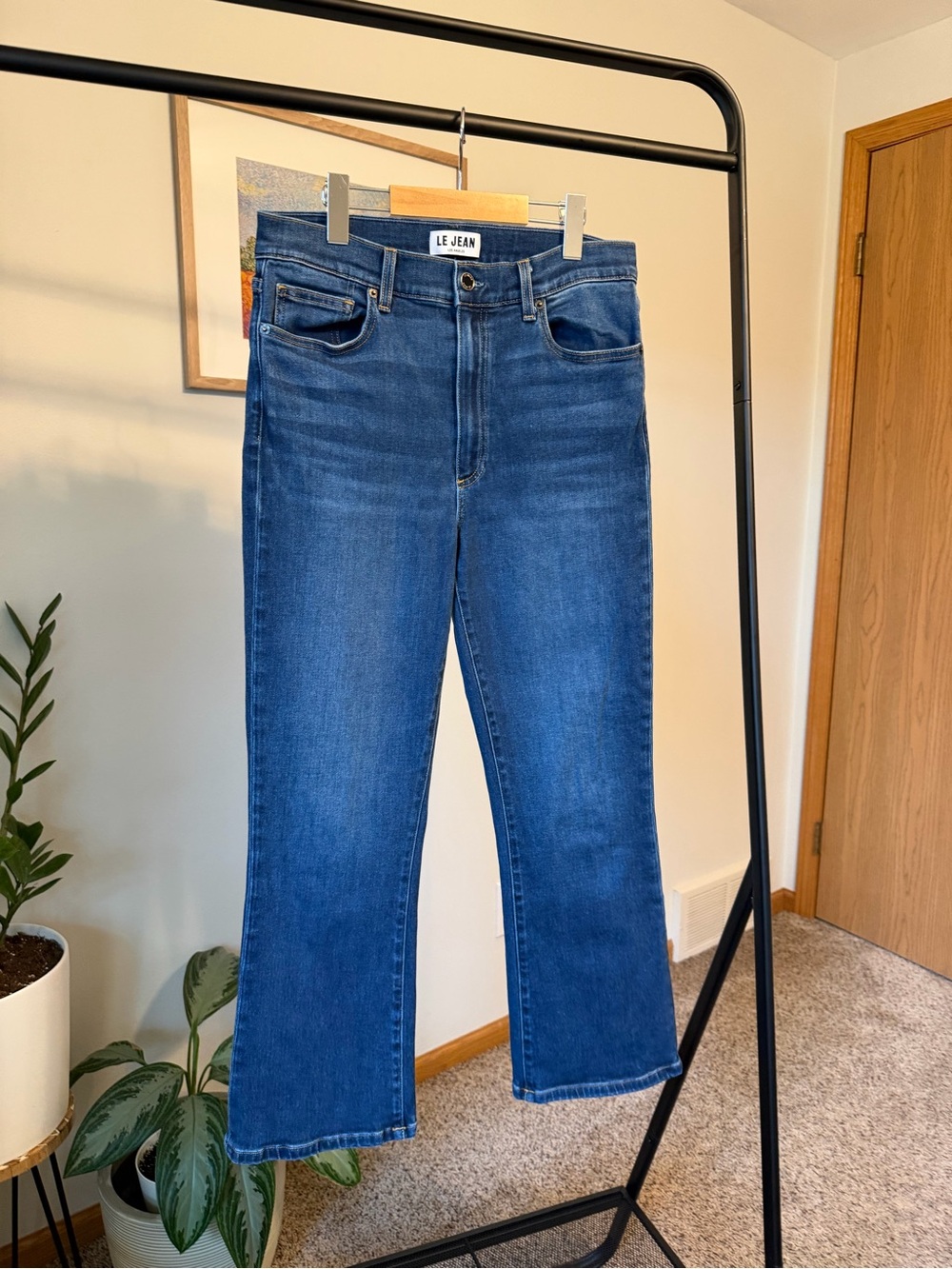 Le Jean Women's Blue Boot Cut Jeans